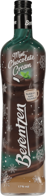 Envío gratis | Crema de Licor Berentzen Mint Chocolate Alemania 70 cl