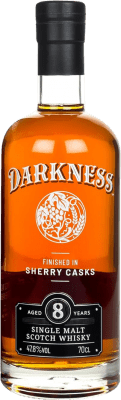 威士忌单一麦芽威士忌 Darkness Sherry Casks 8 岁 70 cl