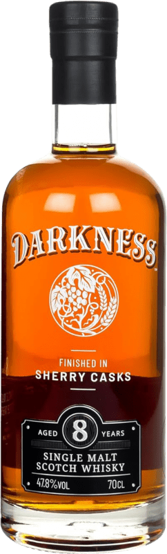 73,95 € Бесплатная доставка | Односолодовый виски Darkness Sherry Casks 8 Лет