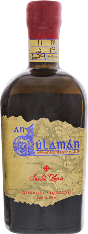 Бесплатная доставка | Джин An Dúlamán. Santa Ana Armada Strength Ирландия бутылка Medium 50 cl