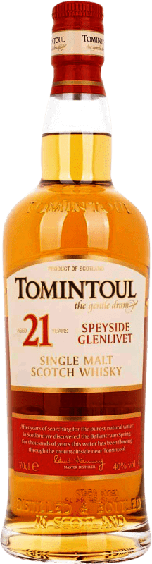Envoi gratuit | Whisky Single Malt Tomintoul Royaume-Uni 21 Ans 70 cl Envoi gratuit | Whisky Single Malt Tomintoul Royaume-Uni 21 Ans 70 cl