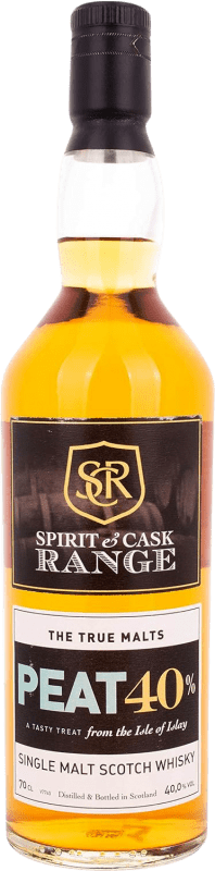 Envoi gratuit | Single Malt Whisky Spirit & Cask Whiskymax The True Malts Peat Royaume-Uni 70 cl