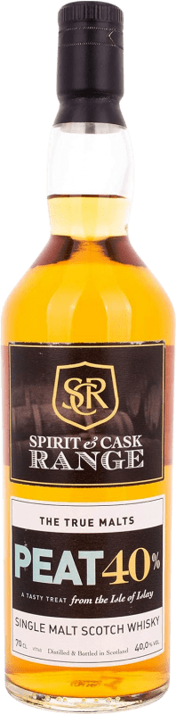 35,95 € Envio grátis | Whisky Single Malt Spirit & Cask Whiskymax The True Malts Peated — Afumado