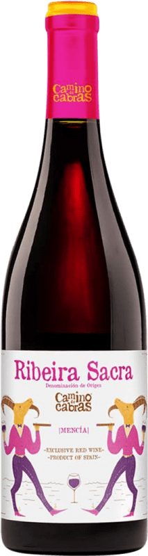 Free Shipping | Red wine Camino de Cabras D.O. Ribeira Sacra Galicia Spain Mencía 75 cl