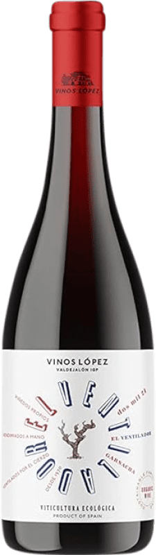 Kostenloser Versand | Rotwein Vinos López Ventilador I.G.P. Vino de la Tierra de Valdejalón Aragón Spanien Grenache 75 cl