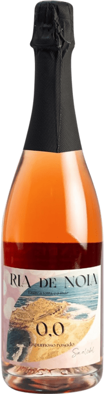 Envío gratis | Espumoso rosado Ría de Noia Dulce Galicia España Tempranillo 75 cl Sin Alcohol