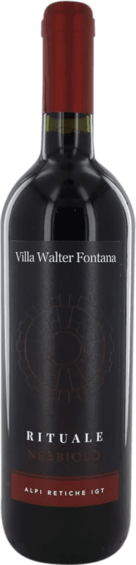 Красное вино Villa Walter Fontana Alpi Rituale Rojo I.G.T. Terrazze Retiche Италия Nebbiolo 75 cl