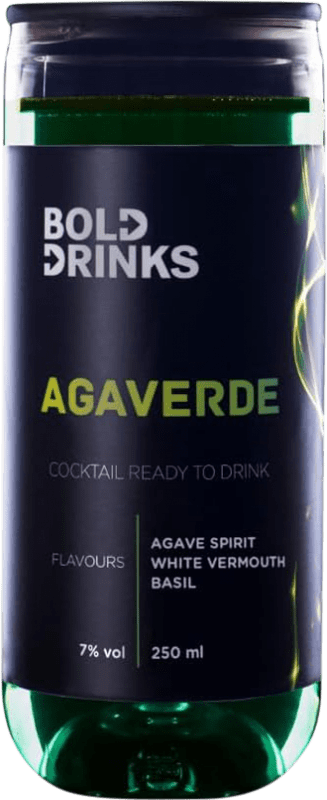 Envoi gratuit | Boissons et Mixers Bold Cóctel Agaverde Espagne Petite Bouteille 25 cl