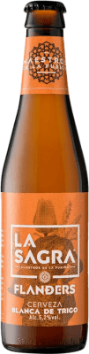 Cerveza Caja de 12 unidades La Sagra Flanders Estilo Blanca de Trigo Botellín Tercio 33 cl