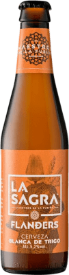 26,95 € | Caja de 12 unidades Cerveza La Sagra Flanders Estilo Blanca de Trigo España Botellín Tercio 33 cl
