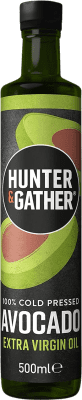 Kostenloser Versand | Pflanzenöl Hunter & Gather Aguacate sin Refinar Nativ Großbritannien Medium-Flasche 50 cl