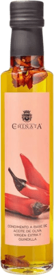 Envio grátis | Azeite de Oliva La Chinata Virgen Extra Guindilla Espanha Garrafa Pequena 25 cl