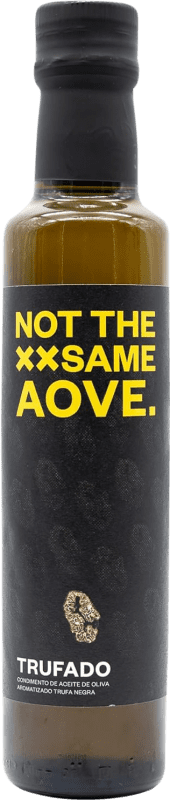 Envio grátis | Azeite de Oliva Not The Same Premium, AOVE Virgem Extra Espanha Arbequina Garrafinha 25 cl Trufa Negra