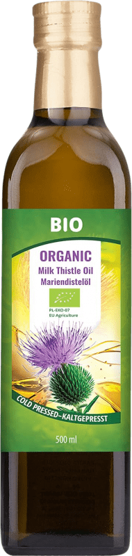 Envoi gratuit | Huile de Cuisson Planta Vera. Cardo Mariano Bio Pologne Bouteille Medium 50 cl