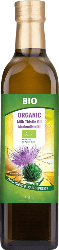 62,95 € Free Shipping | Vegetable Oil Planta Vera. Cardo Mariano Bio — Organic Medium Bottle 50 cl