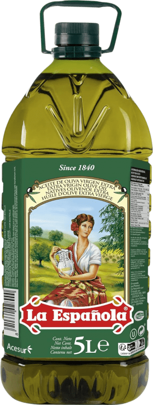 36,95 € | Olive Oil La Española EVOO Extra Virgin Spain Jerrycan 5 L