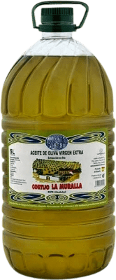 Huile d'Olive La Muralla Hojiblanca Traditionnelle, HOVE Vierge Extra Jerrican 5 L