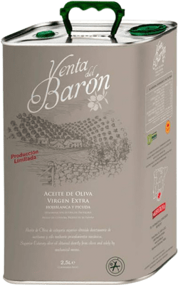 Оливковое масло Venta del Barón. Virgen Extra Picual и Hojiblanca Priego de Córdoba Большая банка 2,5 L