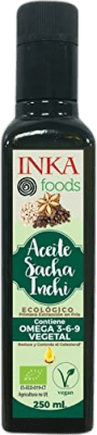 Huile de Cuisson Inkafoods. Sacha Inchi Bio Petite Bouteille 25 cl