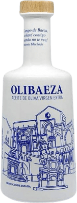 送料無料 | オリーブオイル Olibaeza Patrimonio Azul Premium — プレミアム, EVOO エキストラバージン スペイン Picual — ピクアル ミディアムボトル 50 cl
