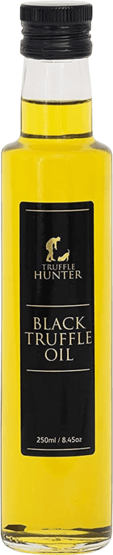 Envio grátis | Azeite de Oliva TruffleHunter Trufa Negra Kosher Reino Unido Garrafa Pequena 25 cl