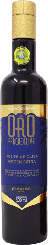 28,95 € Spedizione Gratuita | Olio d'Oliva Almazaras de la Subbética Almaliva Parqueoliva Serie Oro Virgen Extra Bottiglia Medium 50 cl