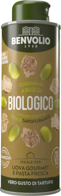 Free Shipping | Olive Oil Benvolio 1938 EVOO Extra Virgin Italy Eco — Organic Small Bottle 25 cl Tartufo — Truffle