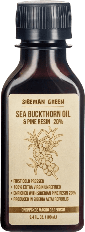 Spedizione Gratuita | Olio da Cucina ‎Siberian Green Espino Amarillo Siberiano Virgen Extra Russia Bottiglia Miniatura 10 cl