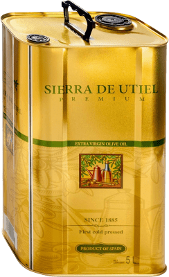 Olio d'Oliva De las Heras Sierra de Utiel Virgen Extra Lattina Speciale 5 L