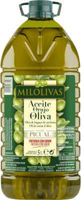 Huile d'Olive MilOlivas. Orujo Picual Bouteille Spéciale 5 L