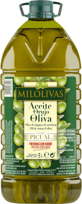 Olivenöl MilOlivas Picual Kanister 5 L Orujo de Oliva — Oliventresterbrand