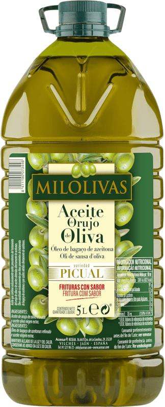 26,95 € | Оливковое масло MilOlivas Испания Picual — Пикуаль Канистра 5 L Orujo de Oliva — Оливковый Дистиллят