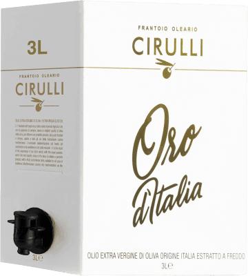 Huile d'Olive Frantoio Oleario Cirulli Virgen Extra Bouteille Spéciale 3 L