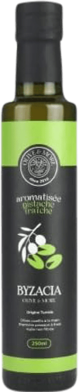 Envio grátis | Azeite de Oliva Byzacia Pistacho sin Filtrar Tunísia Garrafa Pequena 25 cl