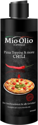 Spedizione Gratuita | Olio Vegetale Mioolio Italia Bottiglietta 20 cl Chili Pepper — Peperoncino
