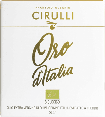 オリーブオイル Frantoio Oleario Cirulli Virgen Extra Orgánico 特別なボトル 5 L