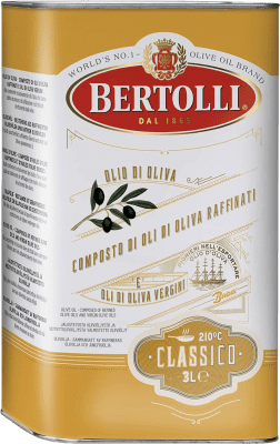 Huile d'Olive Bertolli Global Clásico Bouteille Spéciale 3 L