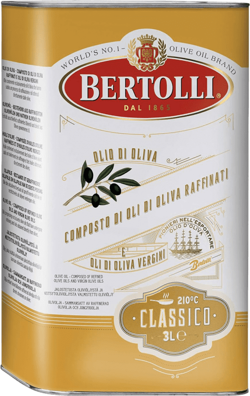 97,95 € | Azeite de Oliva Bertolli Global Clássico Itália Garrafa Especial 3 L