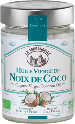 クッキングオイル La Tourangelle Vierge de Noix de Coco Bio 3分の1リットルのボトル 30 cl