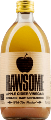 Envio grátis | Vinagre Rawsome Sin Filtrar — Não Filtrado Navarra Espanha Eco — Biológico Garrafa Medium 50 cl Manzana — Maçã