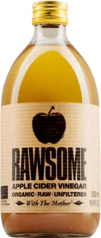 酢 ‎Rawsome. Manzana sin Filtrar Ecológico ナバラ スペイン ボトル Medium 50 cl