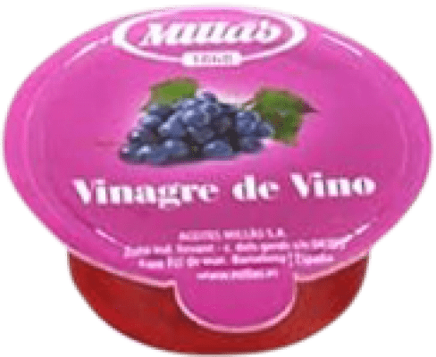 Free Shipping | 40 units box Vinegar Millas Spain Single Dose 1 cl