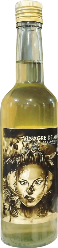 Envio grátis | Vinagre Campomiel Miel del Mediterráneo Artesanal Eco Carvalho Espanha Garrafa Medium 50 cl