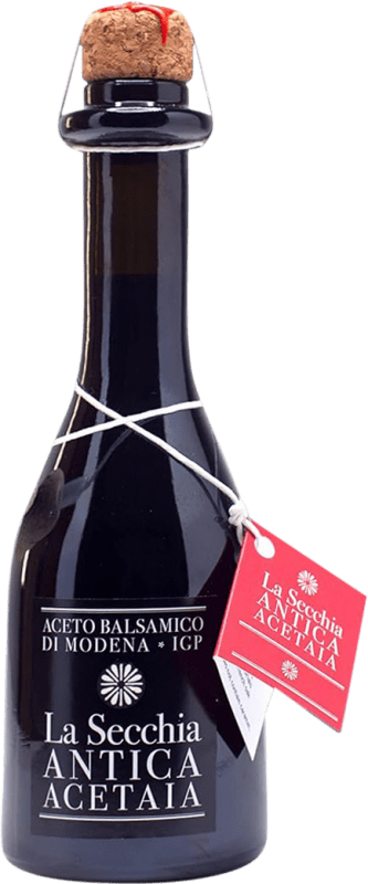 Бесплатная доставка | Коробка из 6 единиц Уксус La Secchia 6 Barrels Balsamico — Бальзамический Barrel Aged — Выдержано в бочке D.O.C. Modena Италия Мини-бутылка 25 cl
