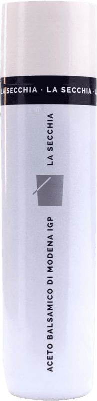 Kostenloser Versand | Essig La Secchia White — Weißer, Balsamico — Balsamisch D.O.C. Modena Italien Kleine Flasche 25 cl