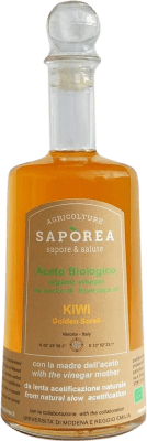 Free Shipping | Vinegar Saporea Italy Organic — Eco Medium Bottle 50 cl Kiwi