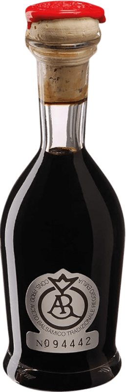 Spedizione Gratuita | Aceto Ferrarini Silver Argento, Tradizionale, Balsamico I.G.T. Emilia Romagna Italia 16 Anni Bottiglia Miniatura 10 cl