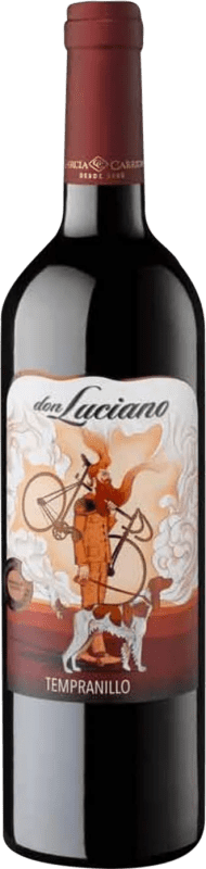 Free Shipping | Red wine Don Luciano D.O. La Mancha Castilla la Mancha Spain Tempranillo 75 cl