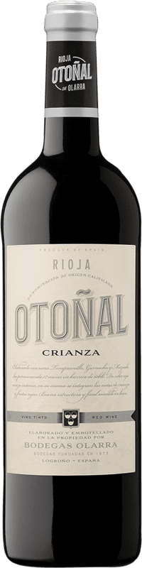5,95 € Kostenloser Versand | Rotwein Olarra Otoñal Crianza — Kurze Fassreifung D.O.Ca. Rioja