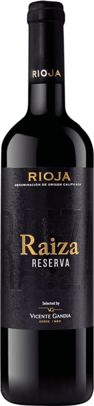 23,95 € Free Shipping | Red wine Raiza Reserve D.O.Ca. Rioja